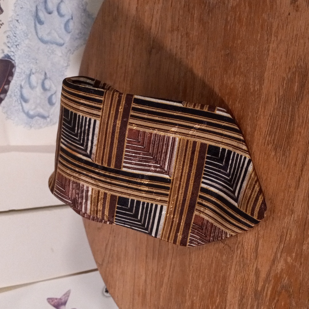 G. Rinoldi Polyester Men's Geometric Tie